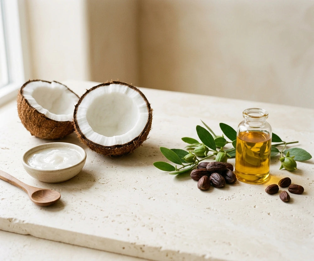 Coconut Oil & Jojoba Oils