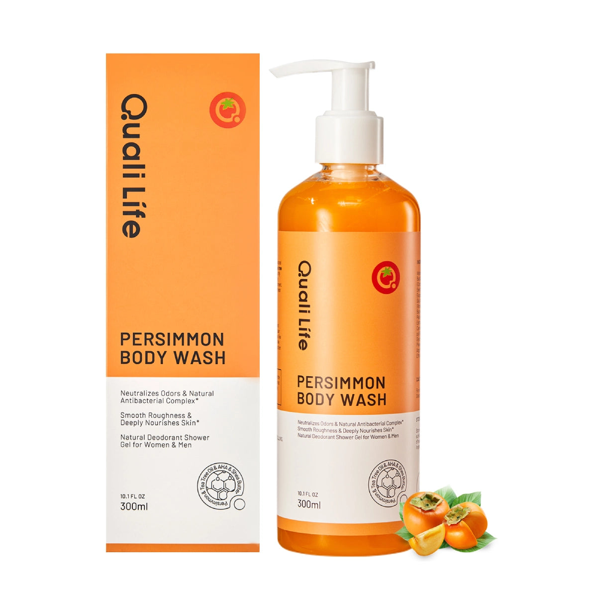 QualiLifePersimmonBodyWashPackageDisplay