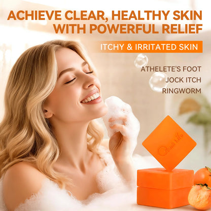 qualiLife_persimmon_antifungal_soap_achieve_healthy_skin