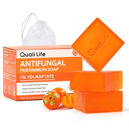 qualiLife_persimmon_antifungal_soap_front_display
