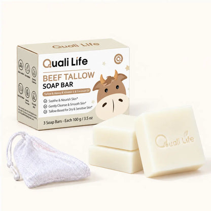 qualilife_beef_tallow_soap_stacked_display