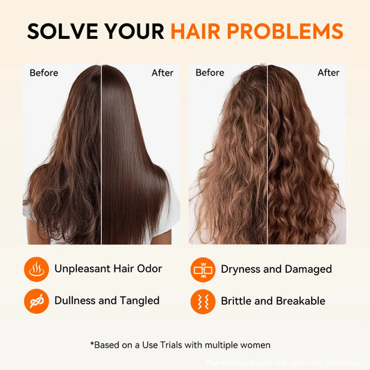 qualilife_persimmon_hair_mask_before_after